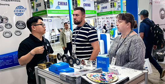 CUKU Bearing Shines at CTT Expo 2026 Moscow and Forklift Mast Bearings/ Low-Noise Motor Bearings Draw Strong Attention