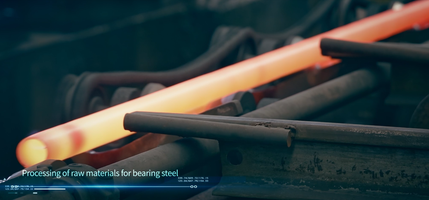 Processing of raw materials for bearing steel.png
